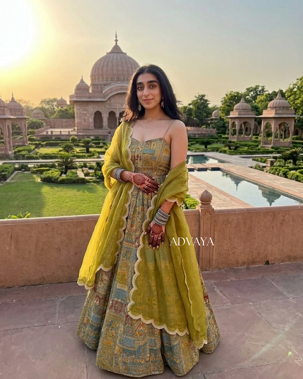 AVYUKTA Heavy Embroidered Suit Set