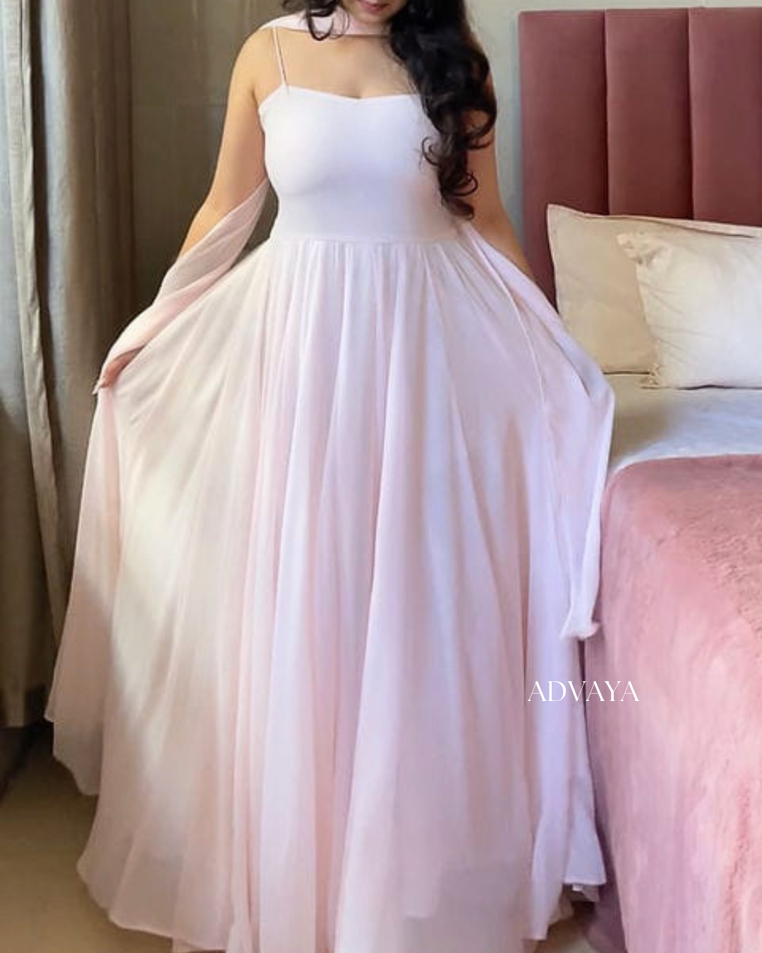 SANYUKTA Fairytale Ananarkali Suit Set