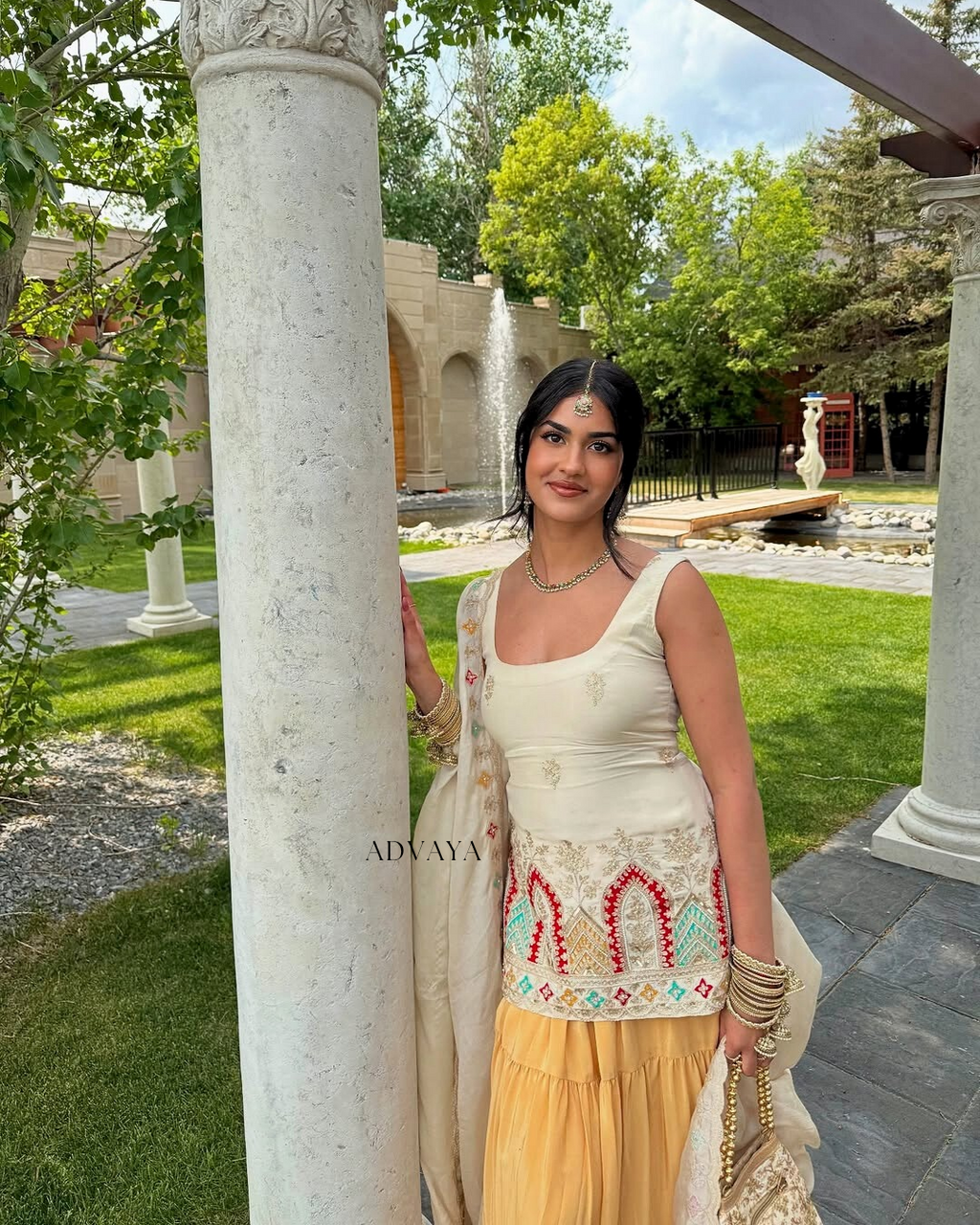 RISHA Kurta Sharara Set