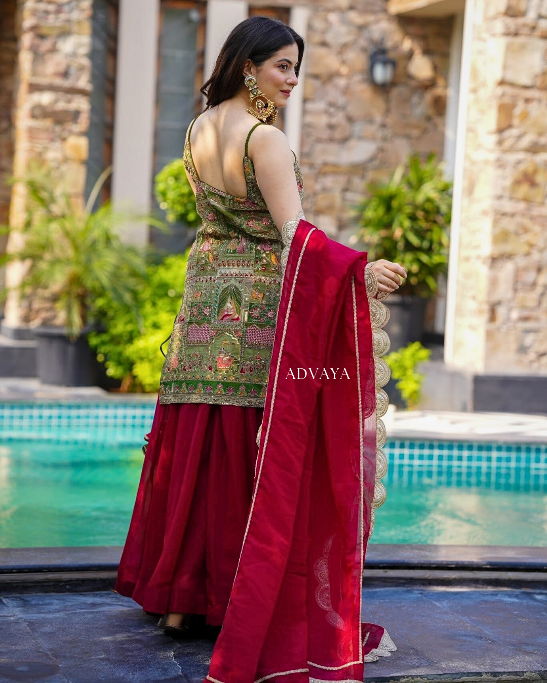 LAVANYA Heavy Embroidered Kurta Set