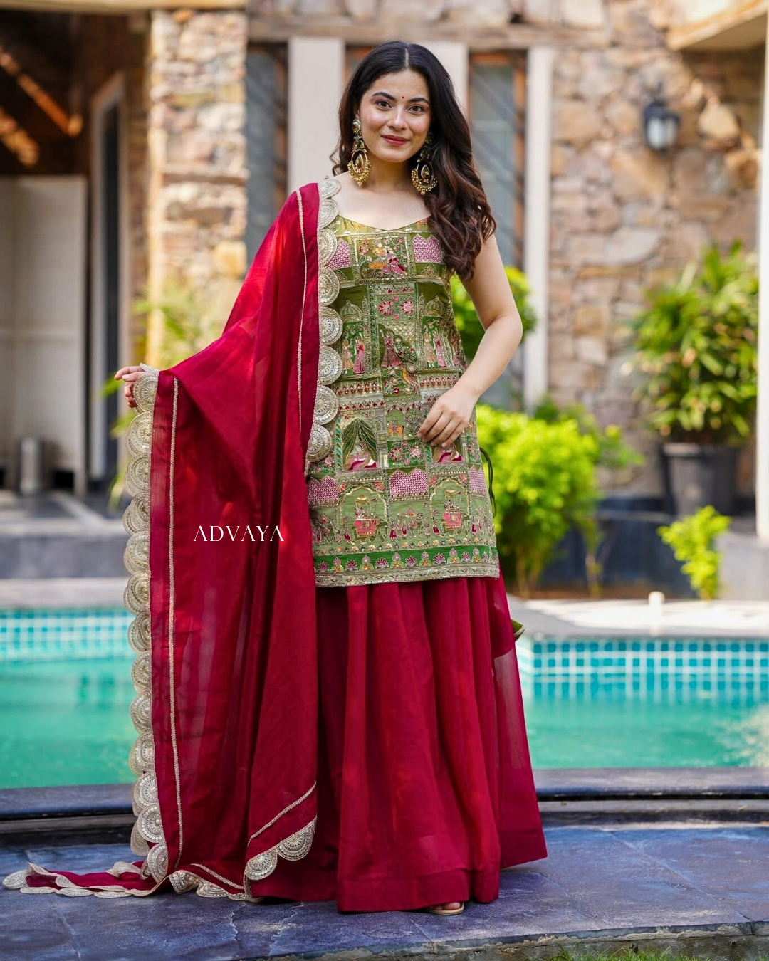 LAVANYA Heavy Embroidered Kurta Set