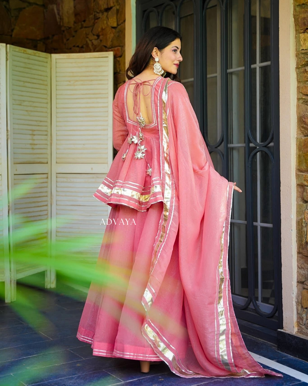 ATHIYA Tissue Kurta Set