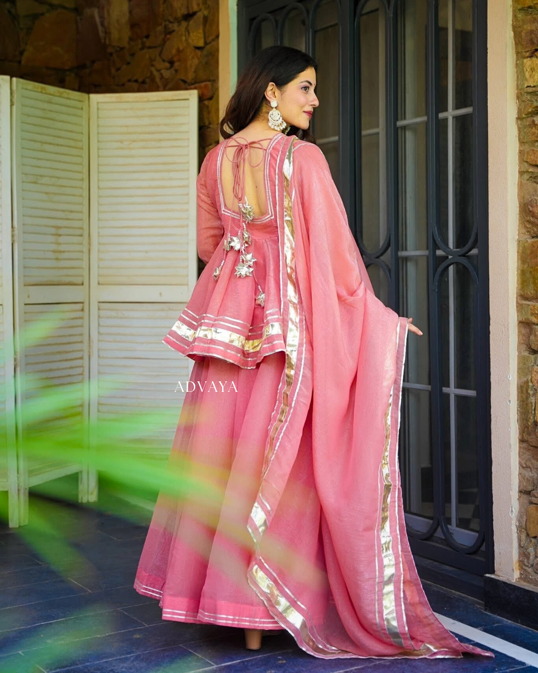 ATHIYA Tissue Kurta Set