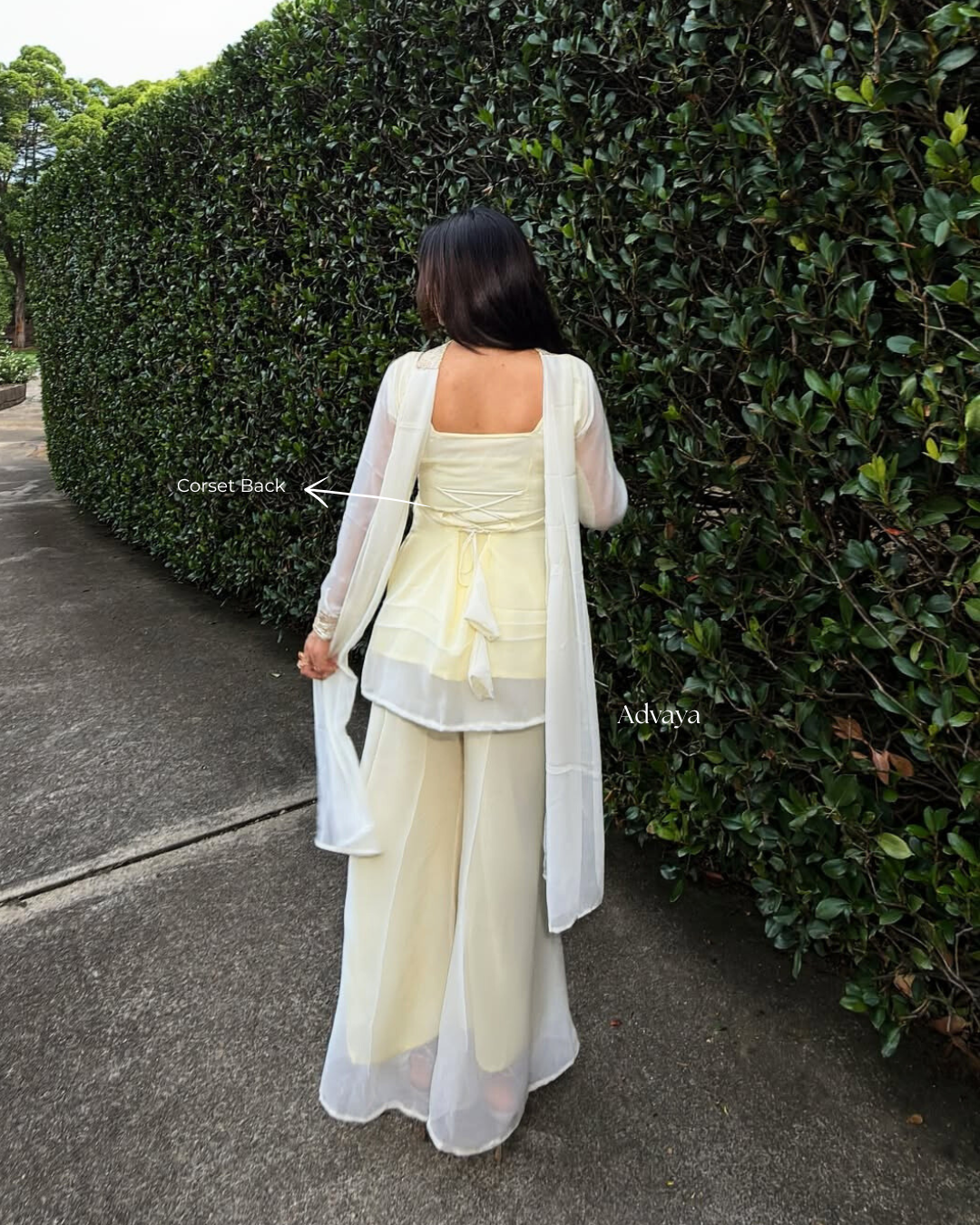 HEER AKSHI Tissue Georgette Kurti Set