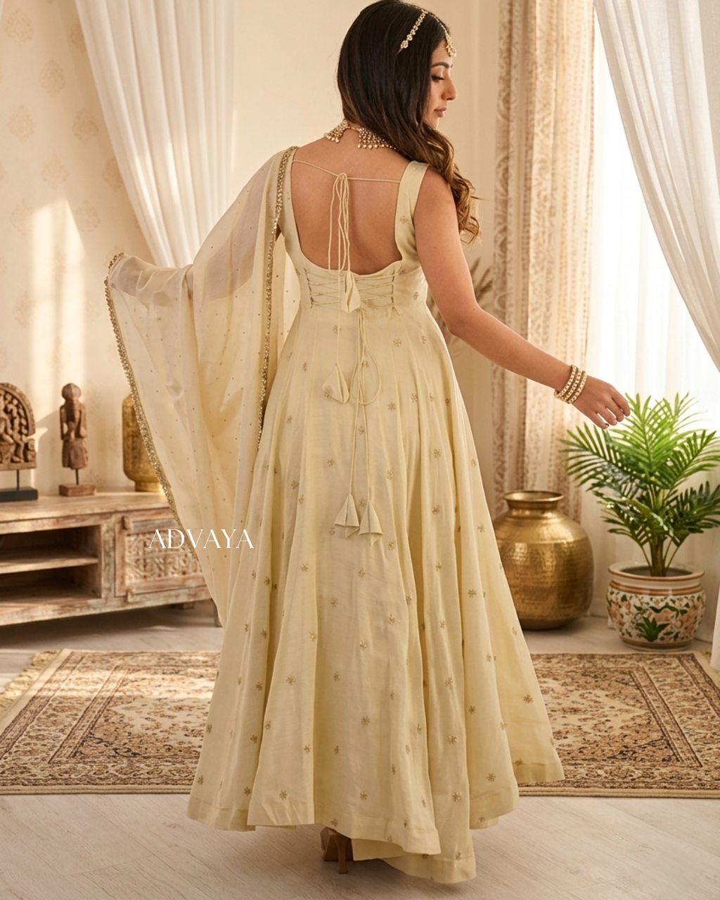 ISHANI Ivory Suit Set